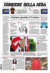 prime pagine corriere della sera