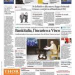 prime pagine corriere della sera