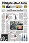 prime pagine corriere della sera