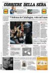 prime pagine corriere della sera