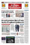 prime pagine fatto quotidiano