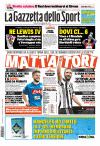 prime pagine gazzetta dello sport