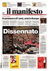 Prime pagine il manifesto