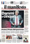 prime pagine il manifesto