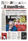 prime pagine il manifesto