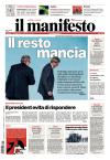 prime pagine il manifesto