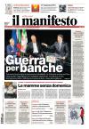 prime pagine il manifesto