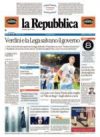 prime pagine la repubblica