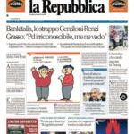 prime pagine la repubblica