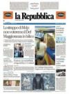 prime pagine la repubblica