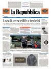 prime pagine la repubblica