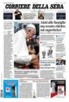 Prime pagine Corriere della Sera