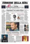 prime pagine corriere della sera