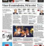 prime pagine corriere della sera