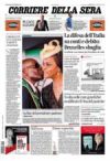 prime pagine corriere della sera