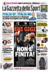 prime pagine la gazzetta dello sport