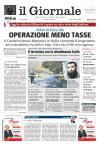 prime pagine il giornale