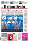 Prime pagine Il Manifesto