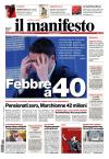 prime pagine il manifesto