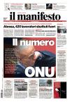 prime pagine il manifesto