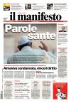 prime pagine il manifesto