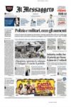 prime pagine il messaggero