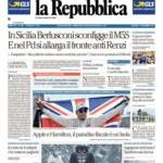 prime pagine la repubblica