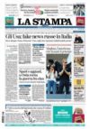 prime pagine la stampa