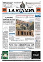 prime pagine la stampa