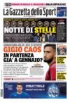 Prime pagine La Gazzetta dello Sport