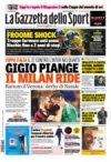 Prime pagine La Gazzetta dello Sport