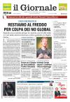 Prime pagine Il Giornale