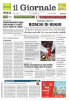 Prime pagine Il Giornale