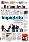 Prime pagine Il Manifesto