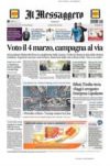 Prime pagine Il Messaggero