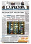 Prime pagine La Stampa