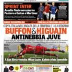 Prime pagine La Gazzetta dello Sport