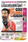 Prime pagine La Gazzetta dello Sport