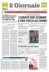 Prime pagine Il Giornale