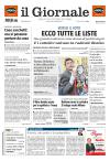 Prime pagine Il Giornale