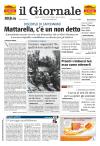 Prime pagine Il Giornale