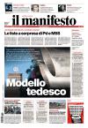 Prime pagine Il Manifesto