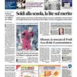 Prime pagine il Messaggero