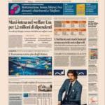 Prime pagine Il Sole 24 Ore