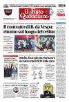 Prime pagine Il Fatto Quotidiano