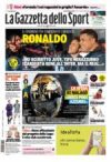 Prime pagine La Gazzetta dello Sport