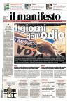 Prime pagine Il Manifesto