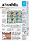 Prime pagine La Repubblica