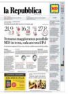 Prime pagine La Repubblica