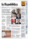 Prime pagine La Repubblica